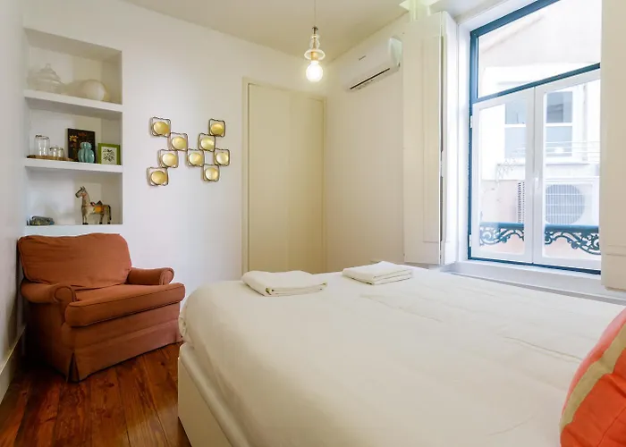 아파트 Palm Tree House, Apartemant In Principe Real *